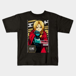 EDWARD ELRIC | FULLMETAL ALCHEMIST | ANIME STARS | Kids T-Shirt